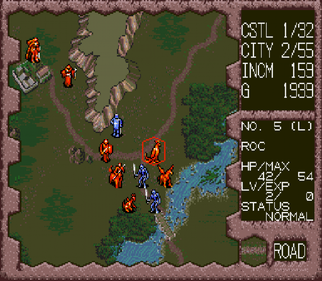 Dark Wizard Sega CD strategy RPG tactical combat fantasy kingdom warfare turn based battles multiple campaigns character classes magic spells grid based strategy Sega CD exclusive Working Designs localization retro gaming Sega CD software video game title gameplay