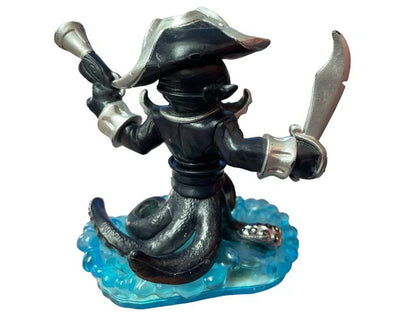 Dark Wash Buckler Skylanders Swap Force character figure collectible toy dark variant water element pirate warrior swapper portal compatible game piece octopus swashbuckler fighter figure for Skylanders fans