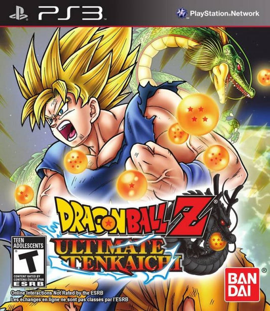Dragon Ball Z: Ultimate Tenkaichi cover art for PlayStation 3 (PS3) video game