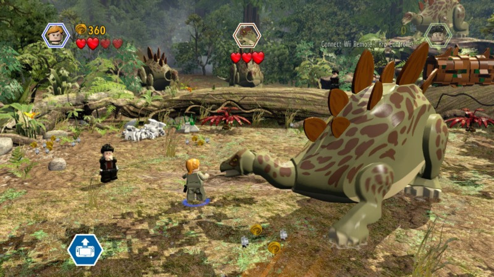 LEGO Jurassic World gameplay for Nintendo Wii U WiiU video game