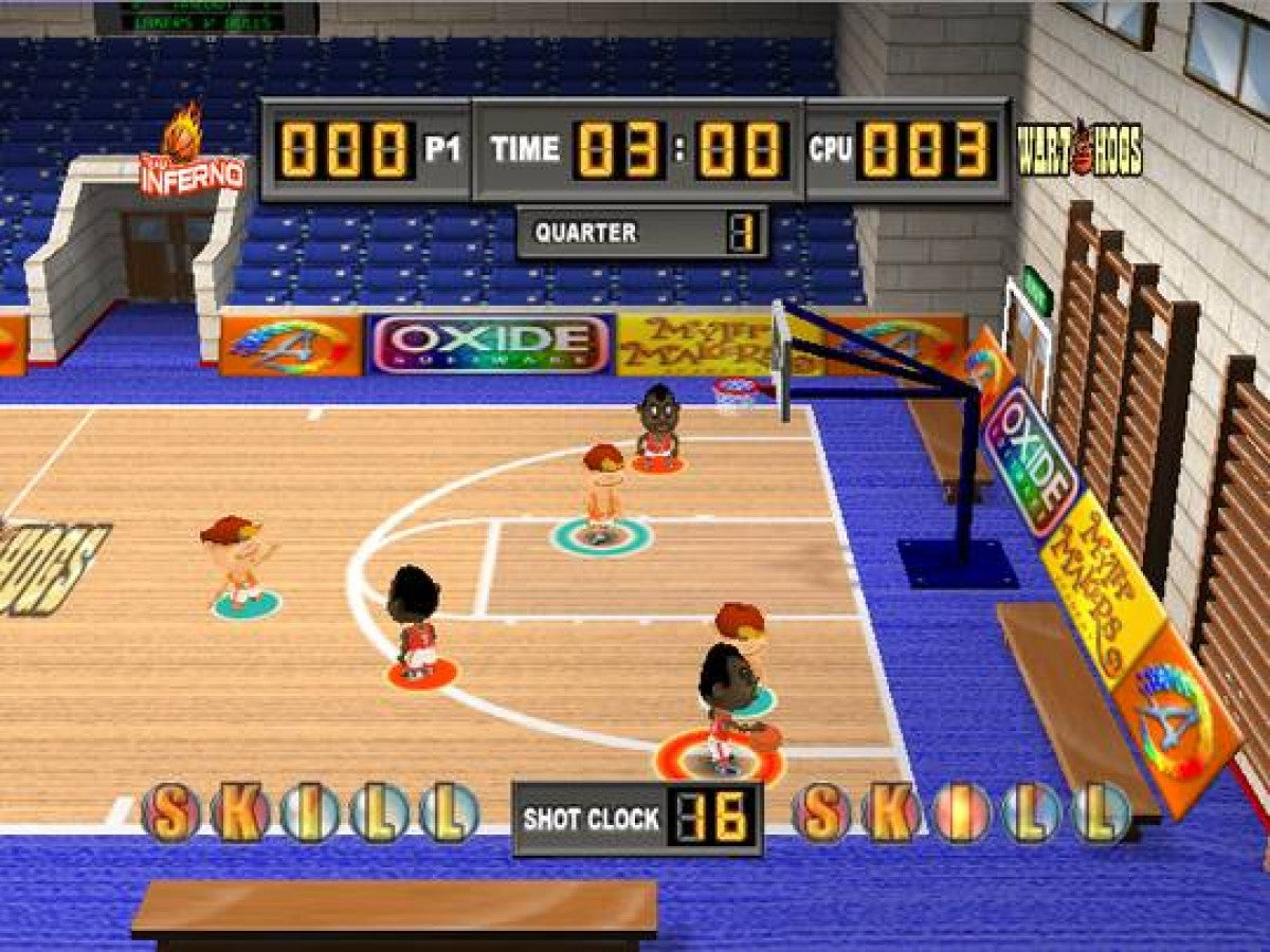 Kidz Sports: Basketball – Nintendo Wii (Wii) arcade basketball sports video game gameplay