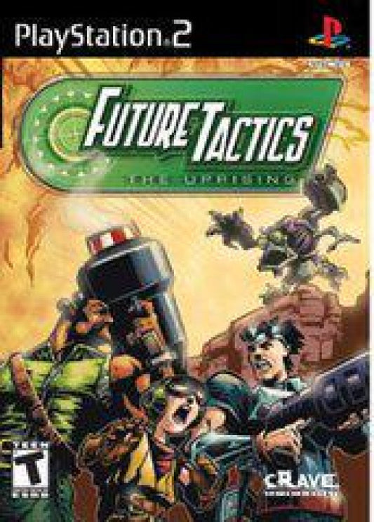 Future Tactics: The Uprising cover art for PlayStation 2 (PS2) video game