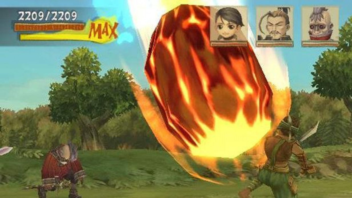 Radiata Stories – PlayStation 2 (PS2) video game gameplay, action role-playing game.