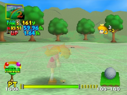 Mario Golf gameplay for Nintendo 64 (N64) video game