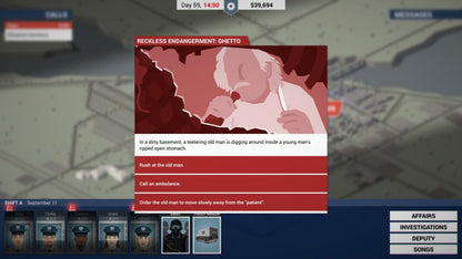 This Is the Police – PlayStation 4 (PS4) video game gameplay, strategy adventure.