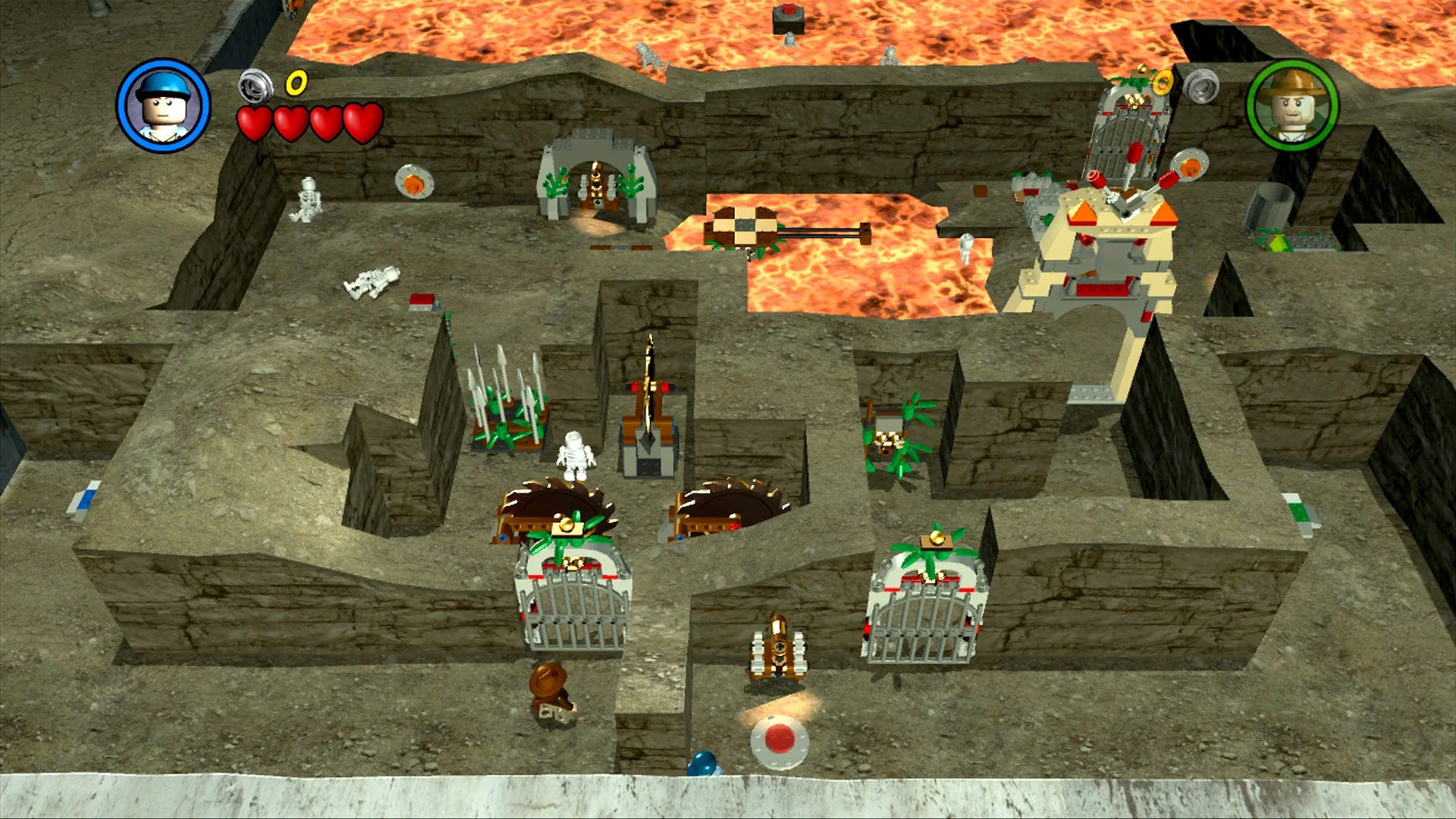 LEGO Indiana Jones 2: The Adventure Continues gameplay for Nintendo DS video game, action adventure, LEGO-style gameplay, movie tie-in, handheld console title
