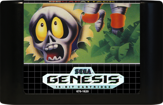 Decap Attack cartridge for Sega Genesis (GEN) video game