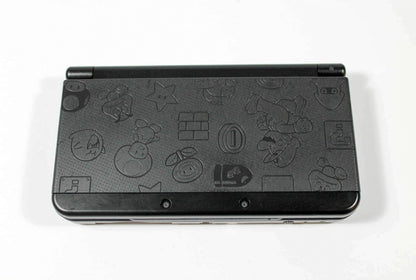 Mario Black Edition New Nintendo 3DS handheld video game console top view