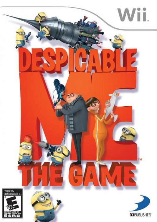 Despicable Me cover art for Nintendo Wii (Wii) video game