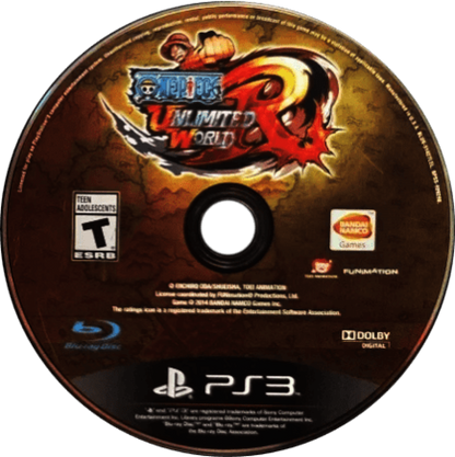 One Piece: Unlimited World Red disc for PlayStation 3 (PS3) video game