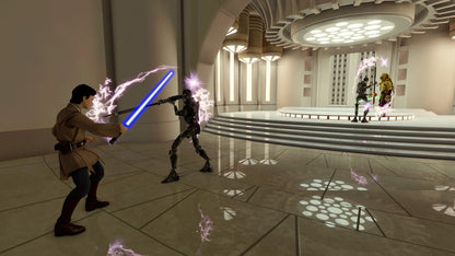 Kinect Star Wars gameplay for Xbox 360 (X360) motion-controlled action-adventure video game