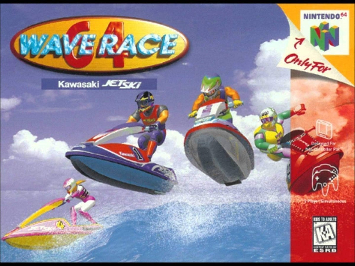 Wave Race 64 cover art for Nintendo 64 (N64) video game