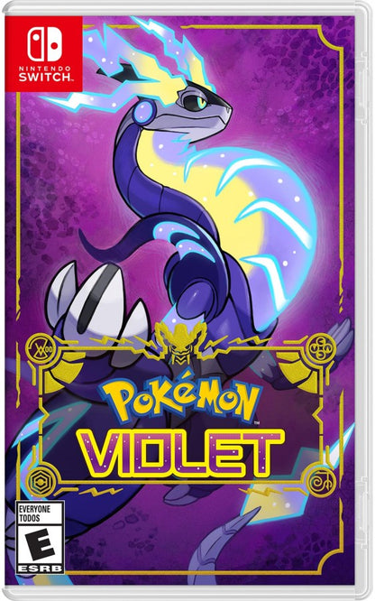 Pokemon Violet cover art for Nintendo Switch NS video game