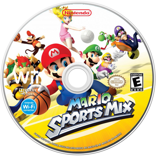 Mario Sports Mix – Nintendo Wii (Wii) multi-sport arcade action multiplayer video game disc