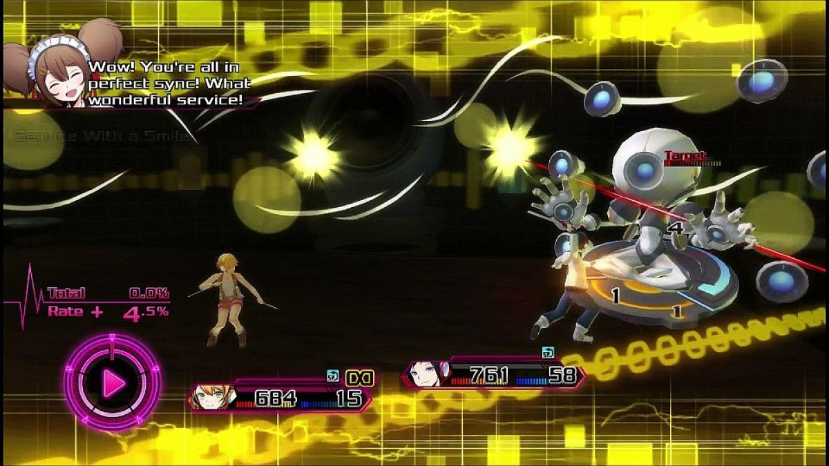 Akiba's Beat gameplay for PlayStation Vita (PS VITA) JRPG video game