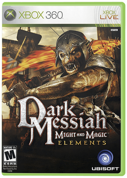 Dark Messiah: Might and Magic Elements – Xbox 360 (X360) Front Cover Box Art Image