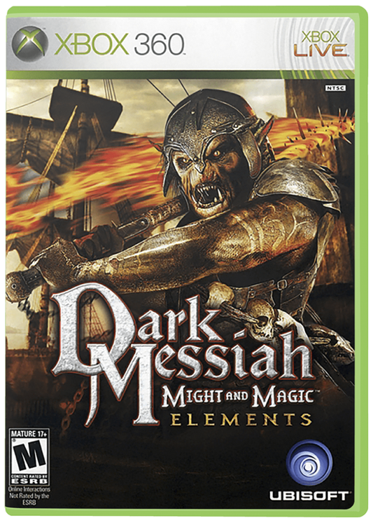 Dark Messiah: Might and Magic Elements – Xbox 360 (X360) Front Cover Box Art Image