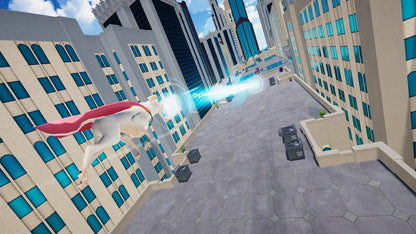 The DC League of Super-Pets Adventures of Krypto and Ace Nintendo Switch action-adventure game featuring co-op gameplay for Superman's dog and Batman's canine gameplay screenshot