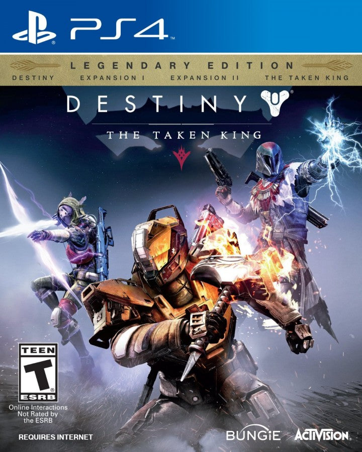 Destiny: The Taken King [Legendary Edition] cover art for PlayStation 4 (PS4) video game