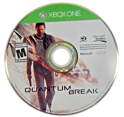 Quantum Break – Xbox One (XONE) disc for action-adventure video game