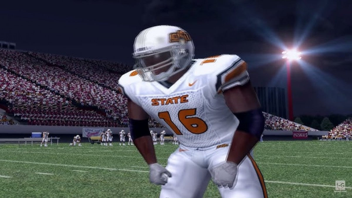 NCAA Football 2005 / Top Spin [Dual Pack] gameplay for Xbox (XBOX) video game