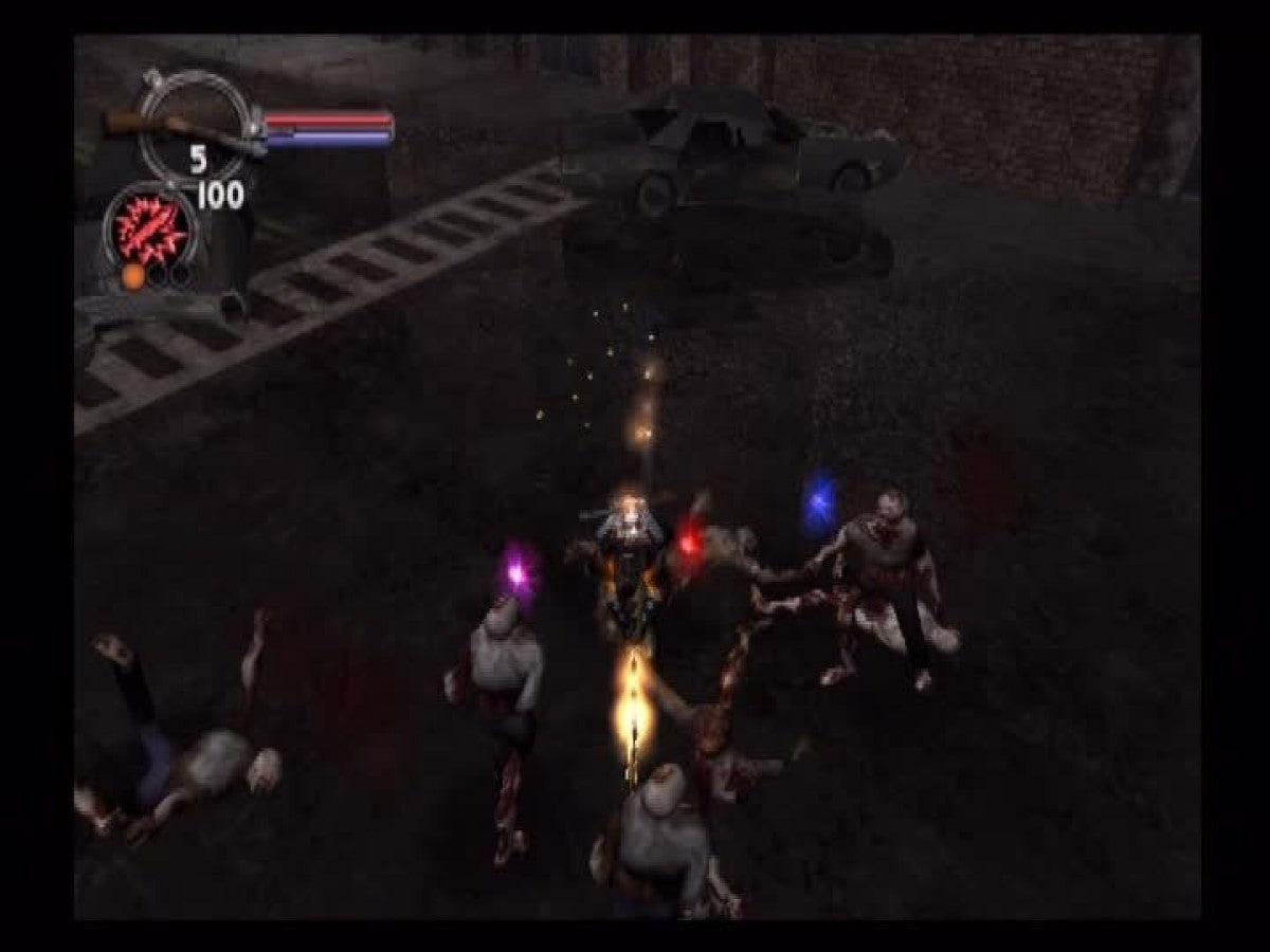Hunter The Reckoning Wayward PS2 PlayStation 2 horror action game gameplay