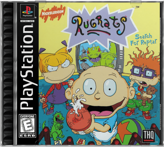 Rugrats: Search for Reptar cover art for PlayStation 1 (PS1) video game
