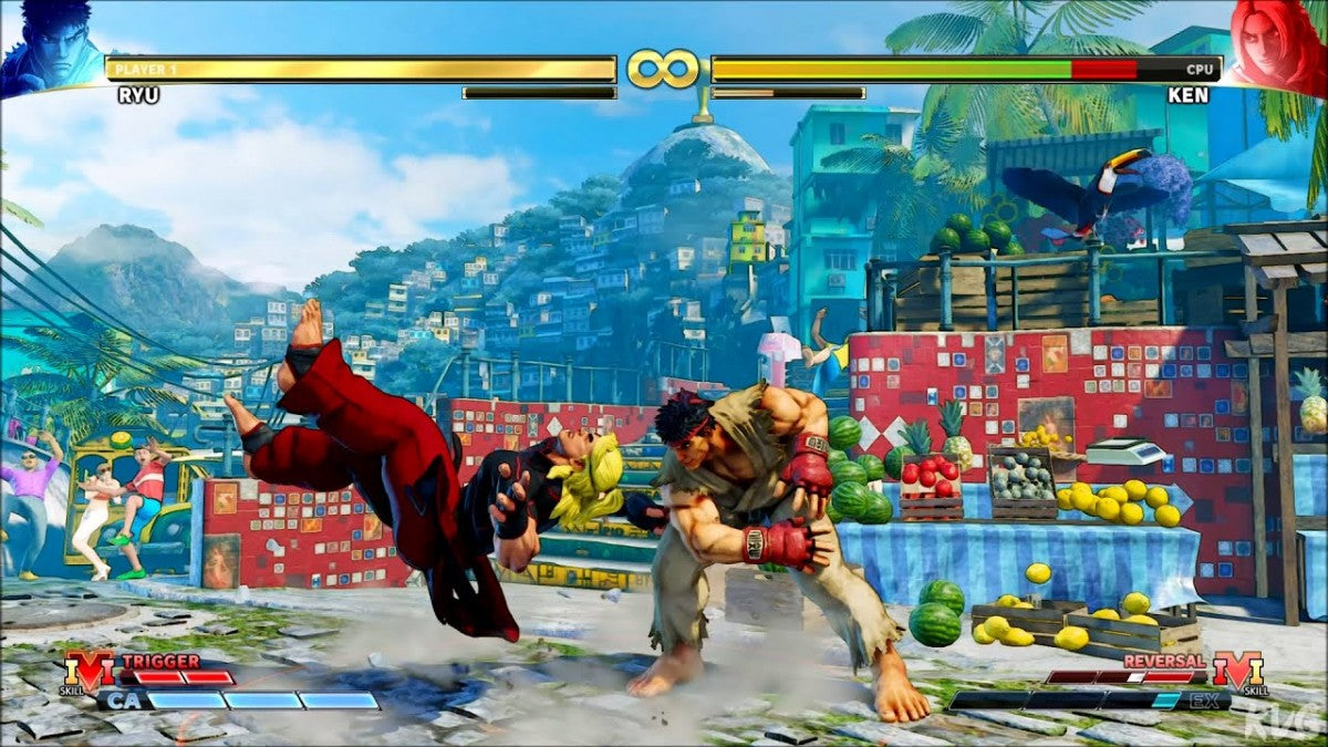 Street Fighter V – PlayStation 4 (PS4) video game gameplay, fighting game