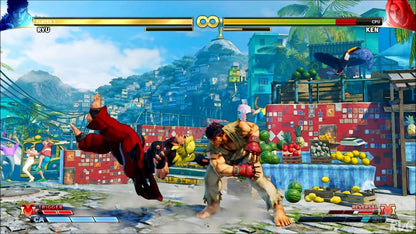 Street Fighter V – PlayStation 4 (PS4) video game gameplay, fighting game