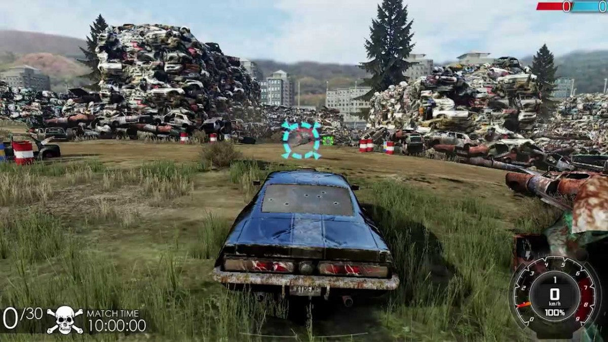 Gas Guzzlers Extreme Nintendo Switch video game featuring high speed arcade racing gameplay customizable cars explosive combat racing upgrades and portable console racing action title gameplay