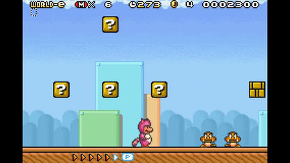 Super Mario Advance 4: Super Mario Bros. 3 gameplay for Game Boy Advance (GBA) video game 