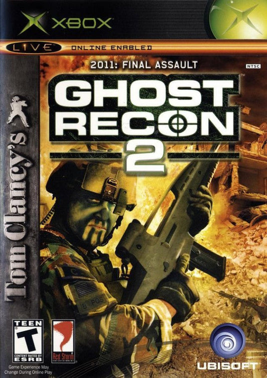 Tom Clancy's Ghost Recon 2 - 2011: Final Assault cover art for Xbox (XBOX) video game