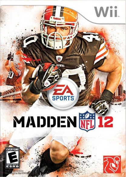 Madden NFL 12 cover art for Nintendo Wii (Wii) video game