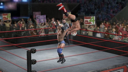 WWE SmackDown vs. Raw 2008 – PlayStation 2 (PS2) video game gameplay, pro wrestling.