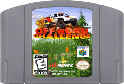 Off Road Challenge cartridge for Nintendo 64 (N64) video game
