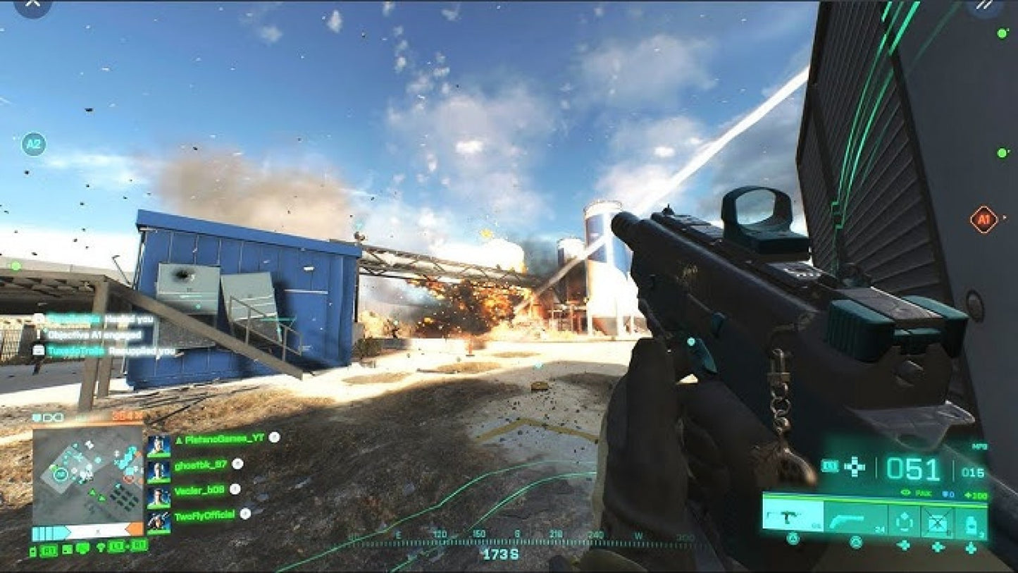 Battlefield 2042 PS4 inspired design featuring futuristic military shooter aesthetic large scale warfare dynamic battlefields advanced weaponry intense multiplayer combat tactical team based action near future military conflict presentation gameplay 