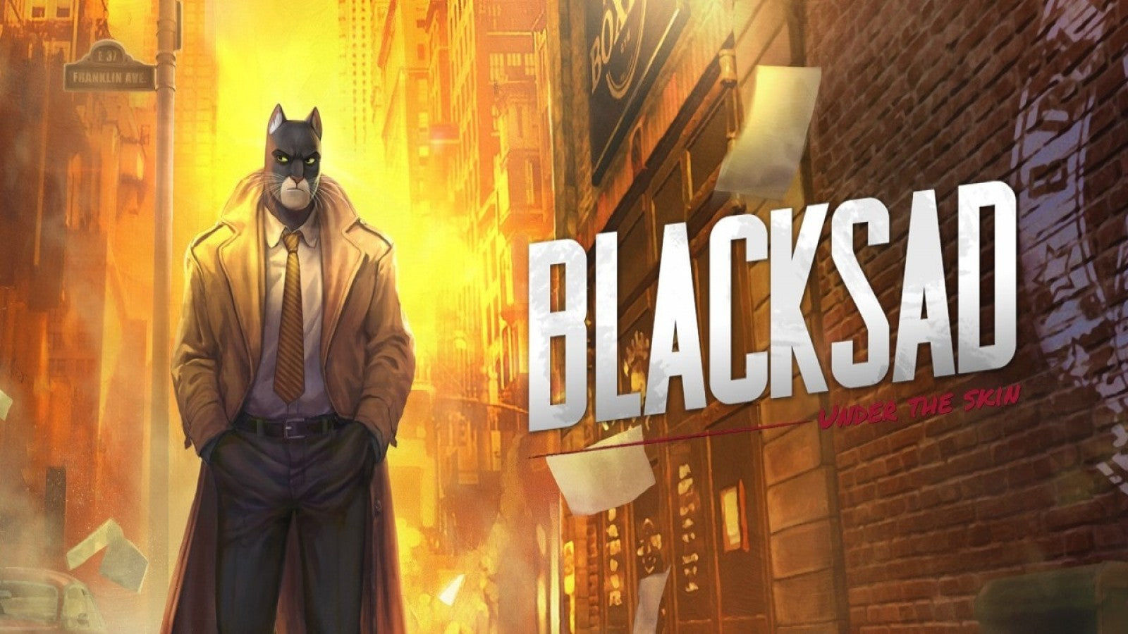 Blacksad Under the Skin Limited Edition title page for Nintendo Switch NS video game