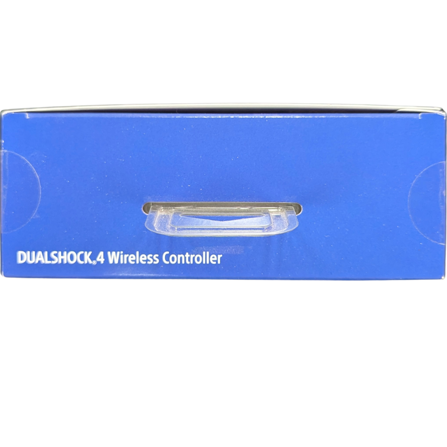 PS4 Dualshock 4 Crystal Controller for PlayStation 4 (PS4) accessory featuring a translucent crystal style shell with the standard Dualshock 4 layout including touchpad light bar and built in rechargeable battery; ideal as a primary or spare controller for PS4 gameplay and compatible titles top of real box