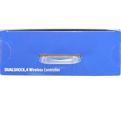 PS4 Dualshock 4 Crystal Controller for PlayStation 4 (PS4) accessory featuring a translucent crystal style shell with the standard Dualshock 4 layout including touchpad light bar and built in rechargeable battery; ideal as a primary or spare controller for PS4 gameplay and compatible titles top of real box