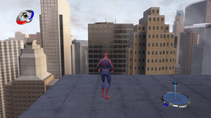 Spider-Man 3 Nintendo Wii video game, action adventure, superhero gameplay, motion controls, Marvel movie tie-in gameplay screenshot