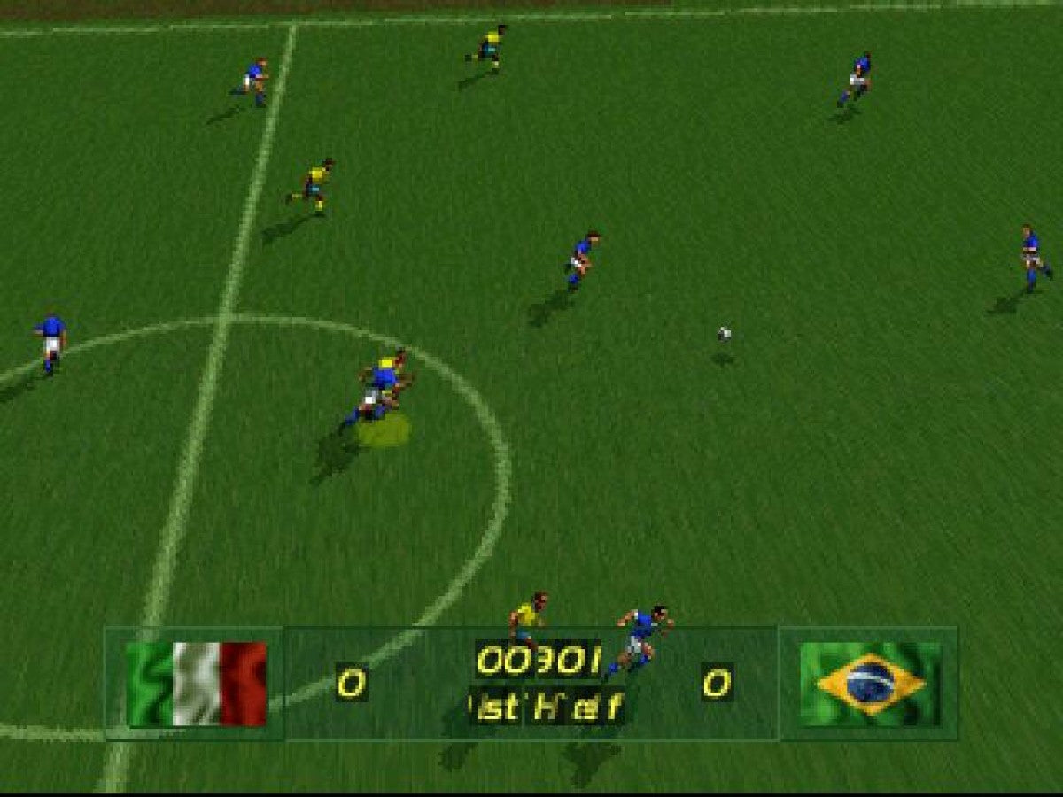 FIFA International Soccer gameplay for Panasonic 3DO (3DO) soccer sports video game