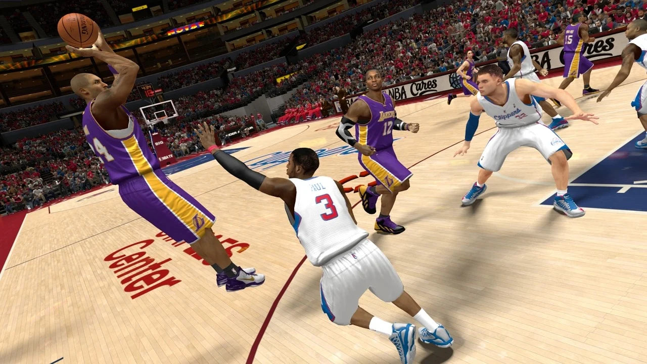 NBA 2K13 for Xbox 360 basketball sports video game featuring realistic NBA simulation official teams and players immersive MyCareer mode competitive multiplayer and authentic broadcast style presentation gameplay