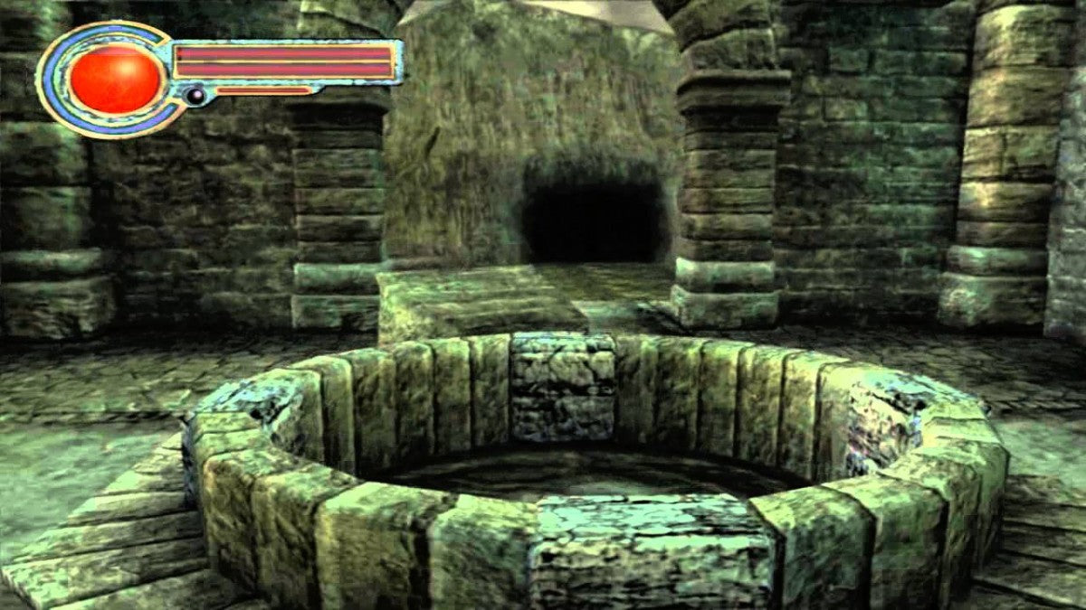 King's Field: Ancient City for PlayStation 2 first person action RPG featuring dark fantasy exploration dungeon crawling combat and immersive story driven adventure gameplay 