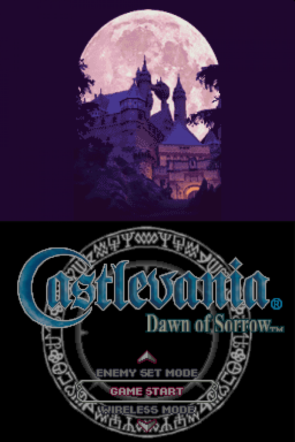 Castlevania: Dawn of Sorrow gameplay for Nintendo DS (DS) gothic action RPG video game