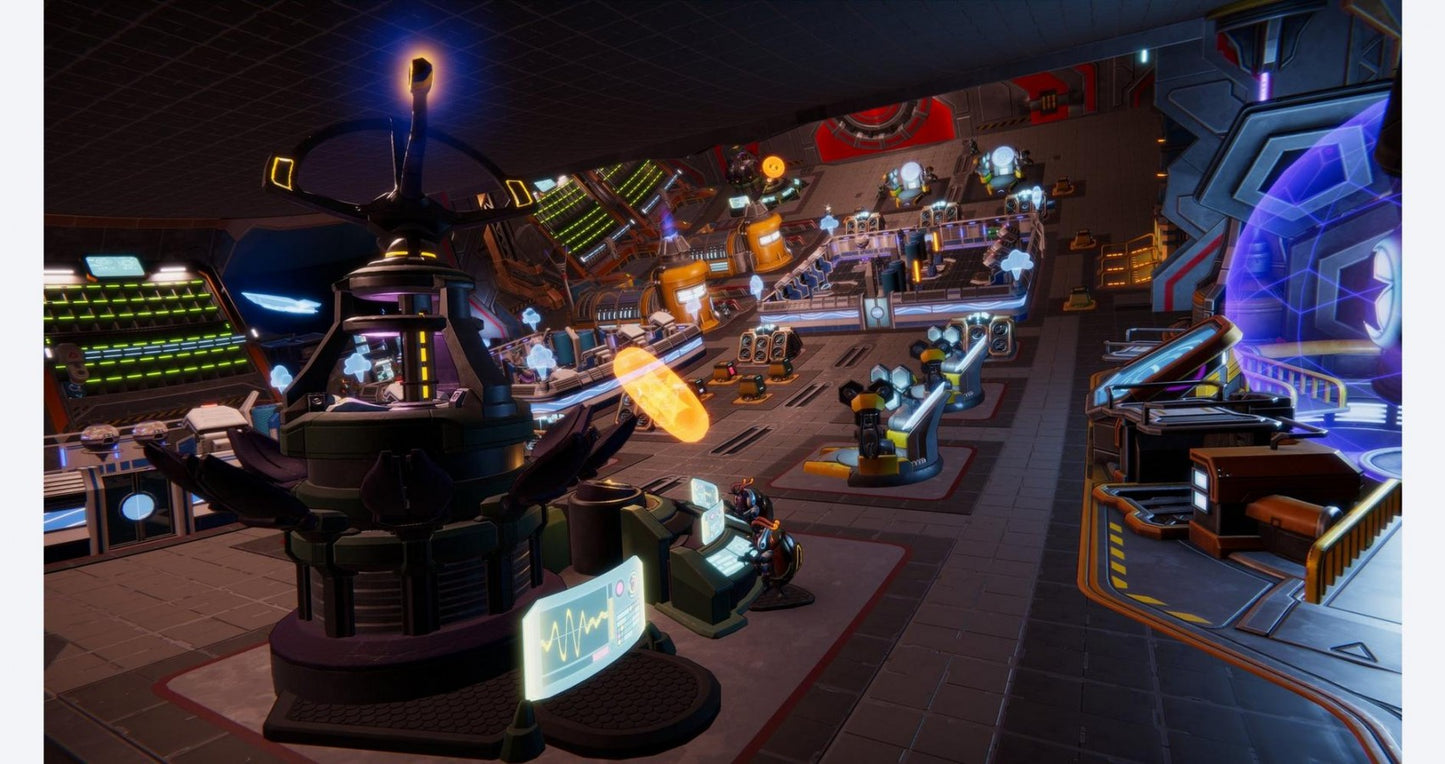 Spacebase Startopia gameplay for PlayStation 5 (PS5) strategy simulation video game