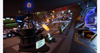 Spacebase Startopia gameplay for PlayStation 5 (PS5) strategy simulation video game