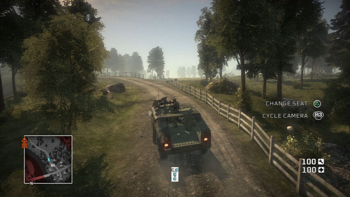 Battlefield: Bad Company gameplay for PlayStation 3 (PS3) video game