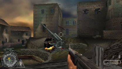 Call of Duty: Roads to Victory – PlayStation Portable (PSP) gameplay for first-person shooter video game