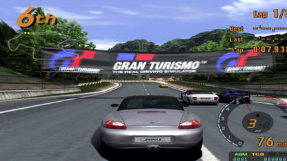 Gran Turismo 3 A Spec Racing Pack Edition release for the PlayStation 2 featuring realistic driving simulation gameplay with licensed cars detailed tracks and competitive racing modes for motorsport enthusiasts gameplay