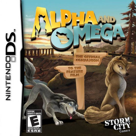 Alpha and Omega cover art for Nintendo DS (DS) video game